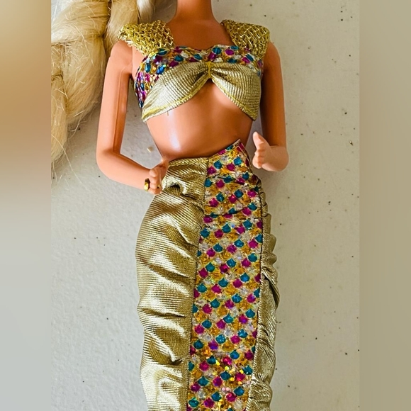 Jewel hair mermaid barbie doll - Picture 7 of 13